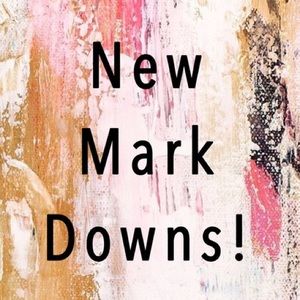 New mark downs